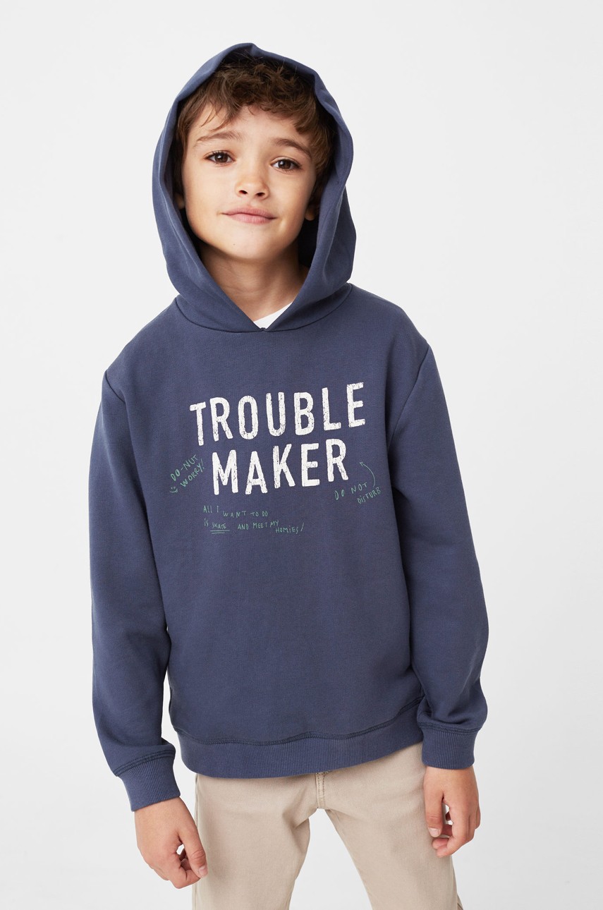 Mango Kids - Dětská mikina Fuchs 104-164 cm